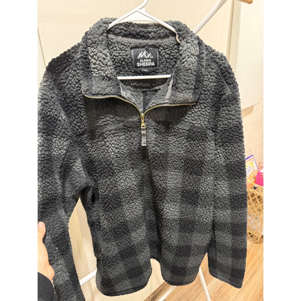 Fall winter basic essentials lumberjack gorpcore Plaid XL Fleece Alpine Sherpa